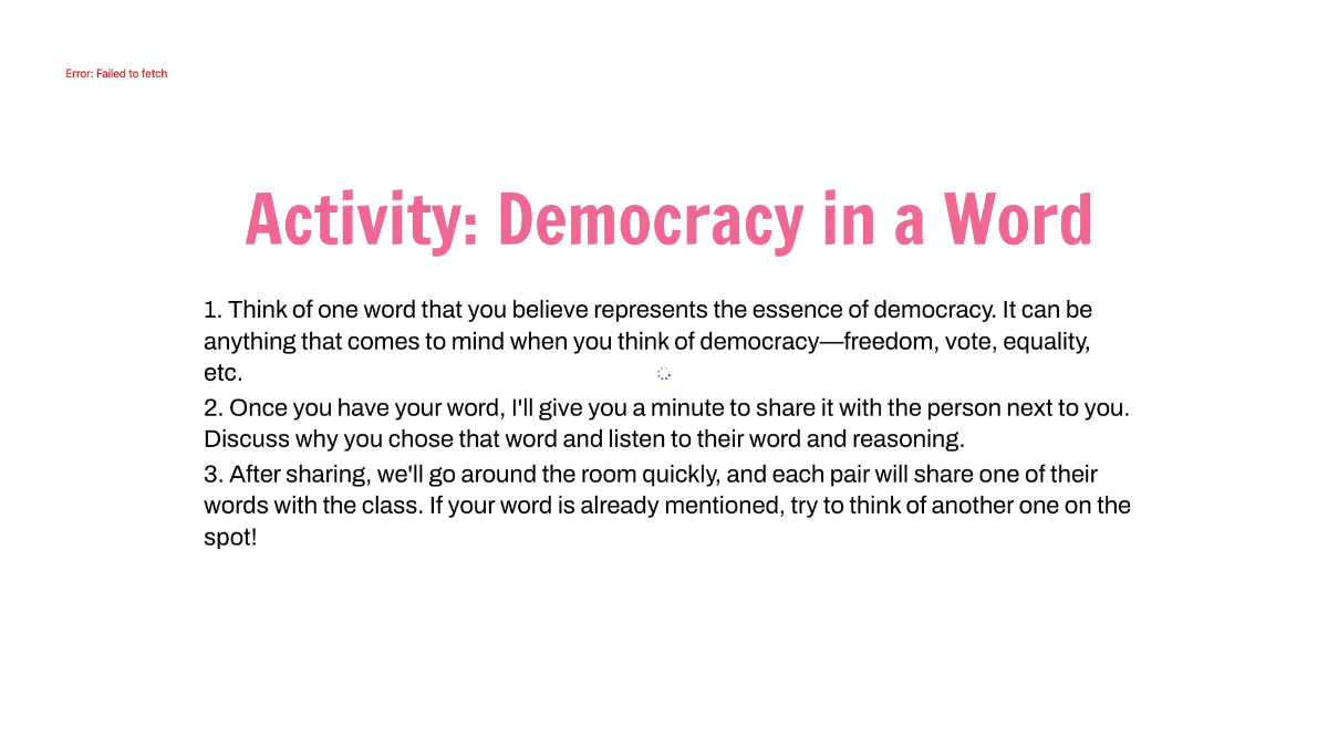 Free Foundations of American Democracy Template to Edit Online