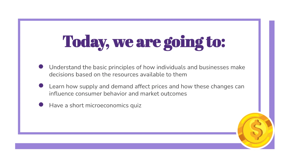 Free Microeconomics Template to Edit Online