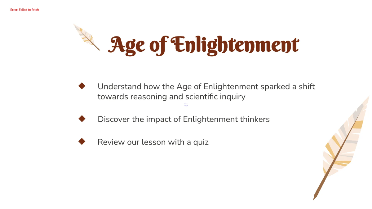 Free Age of Enlightenment Template to Edit Online