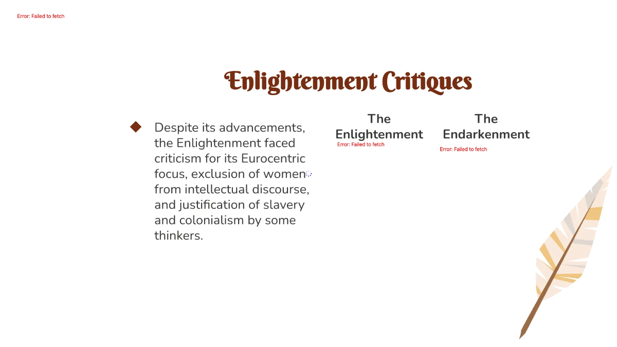 Free Age of Enlightenment Template to Edit Online