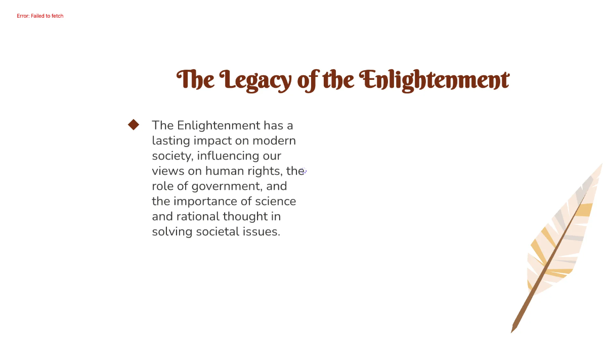 Free Age of Enlightenment Template to Edit Online