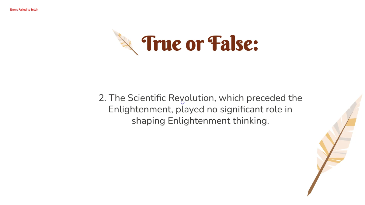 Free Age of Enlightenment Template to Edit Online