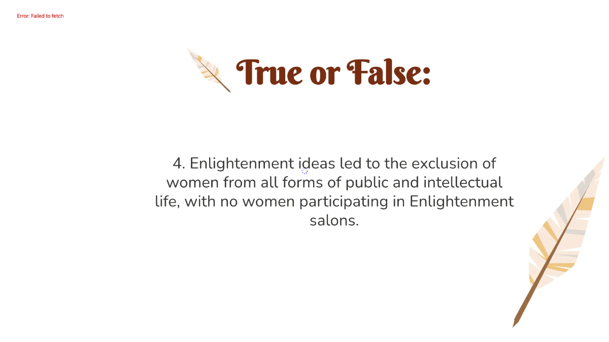 Free Age of Enlightenment Template to Edit Online