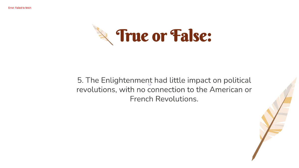 Free Age of Enlightenment Template to Edit Online