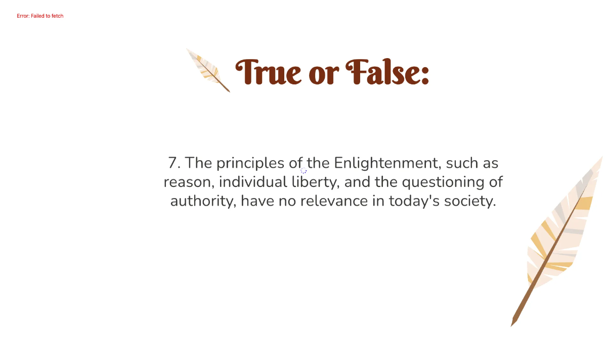 Free Age of Enlightenment Template to Edit Online