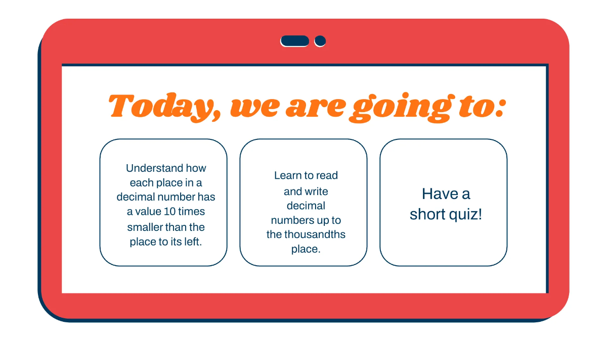 Free Place Value in Decimal Numbers Template to Edit Online