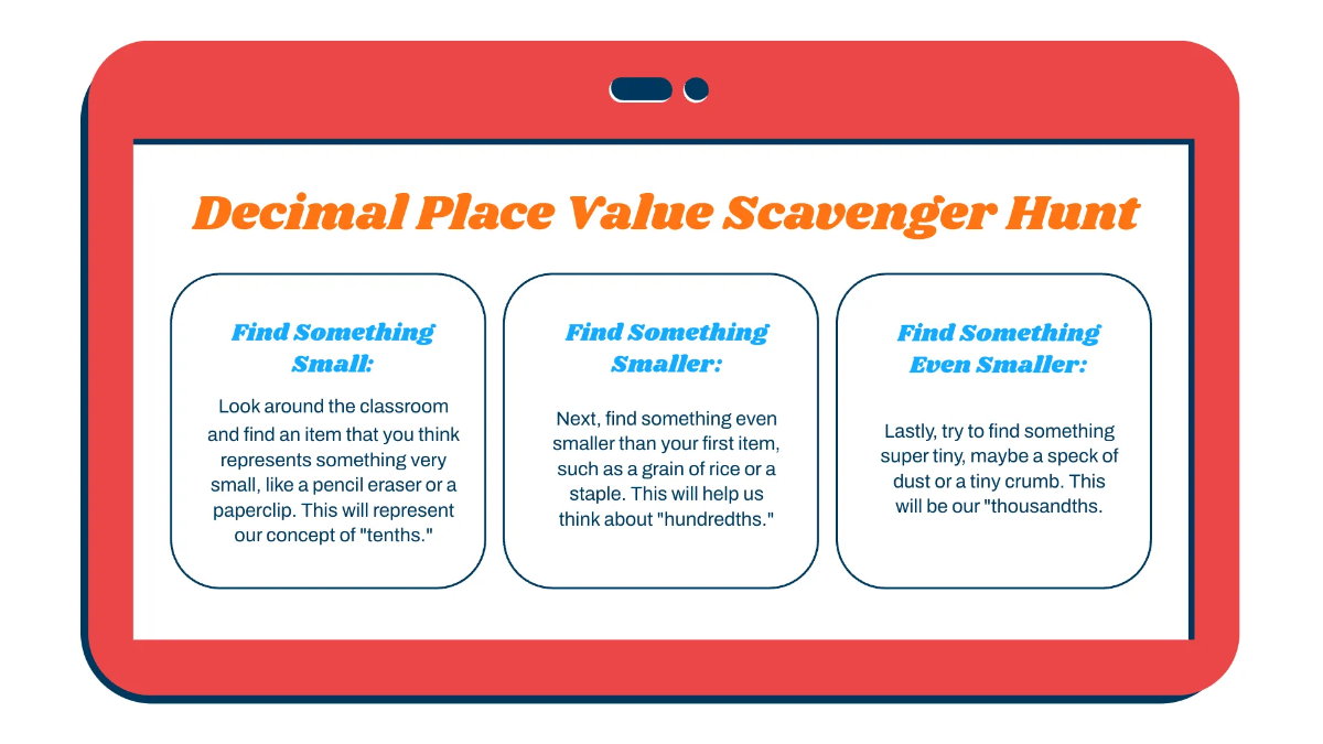Free Place Value in Decimal Numbers Template to Edit Online