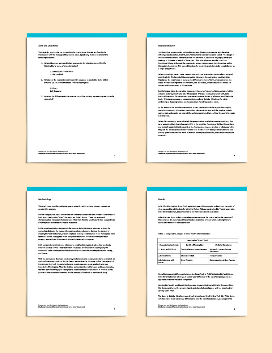 unam undergraduate research report template