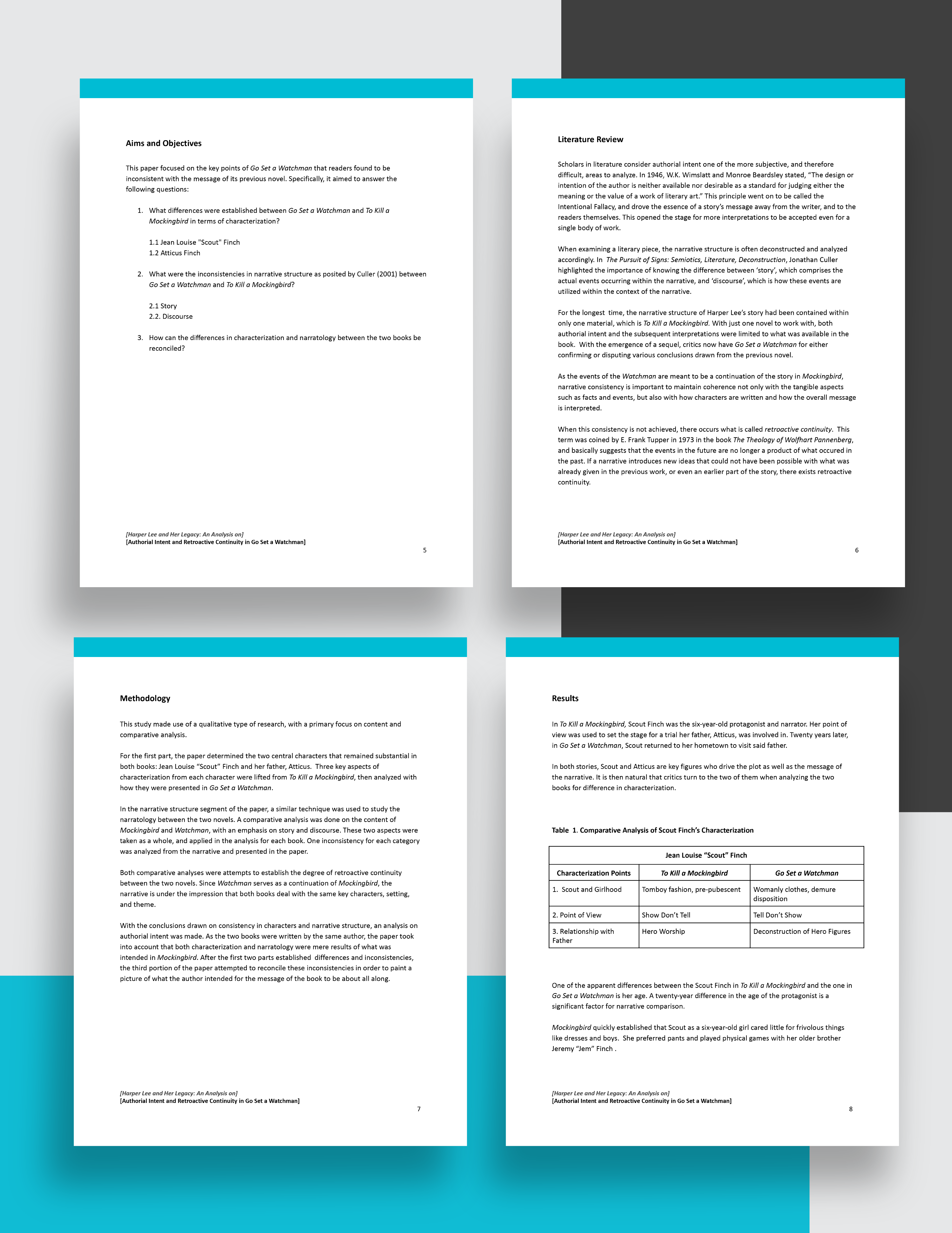Academic Research Report Template - Download in Word, Google Docs ...