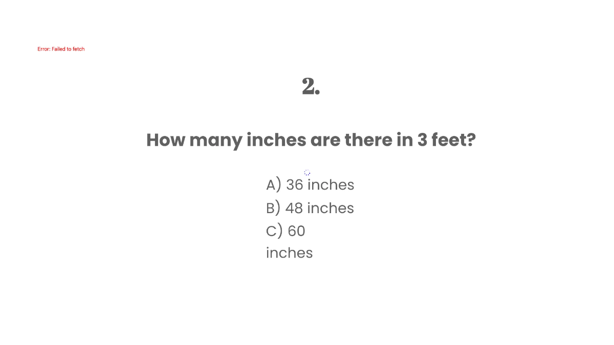 Free Customary Units of Distance Template to Edit Online