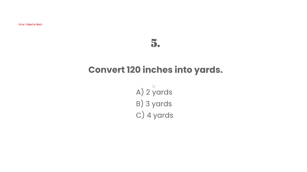 Free Customary Units of Distance Template to Edit Online