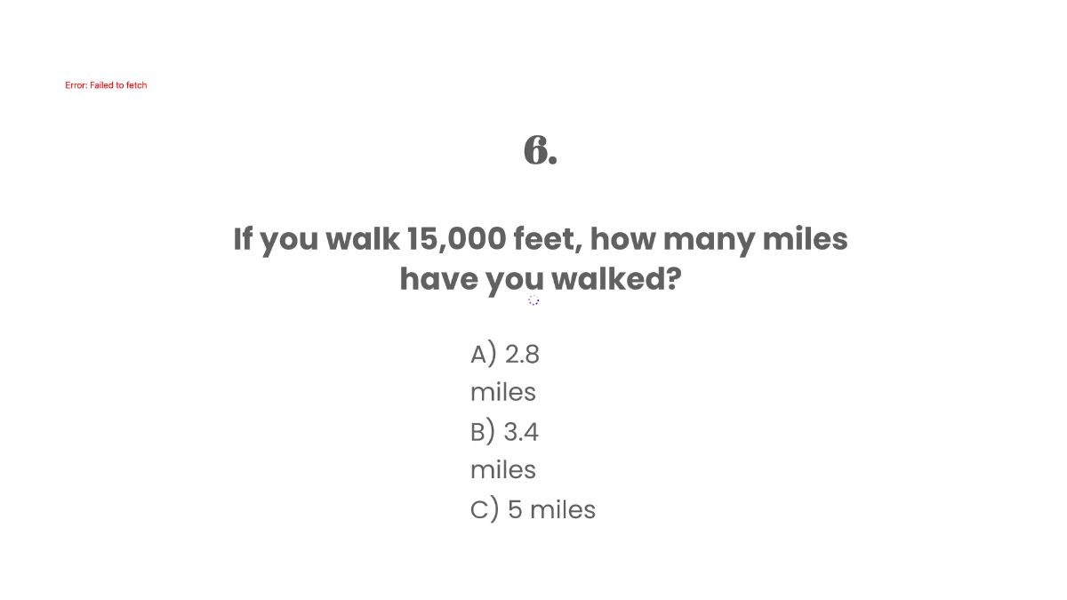 Free Customary Units of Distance Template to Edit Online