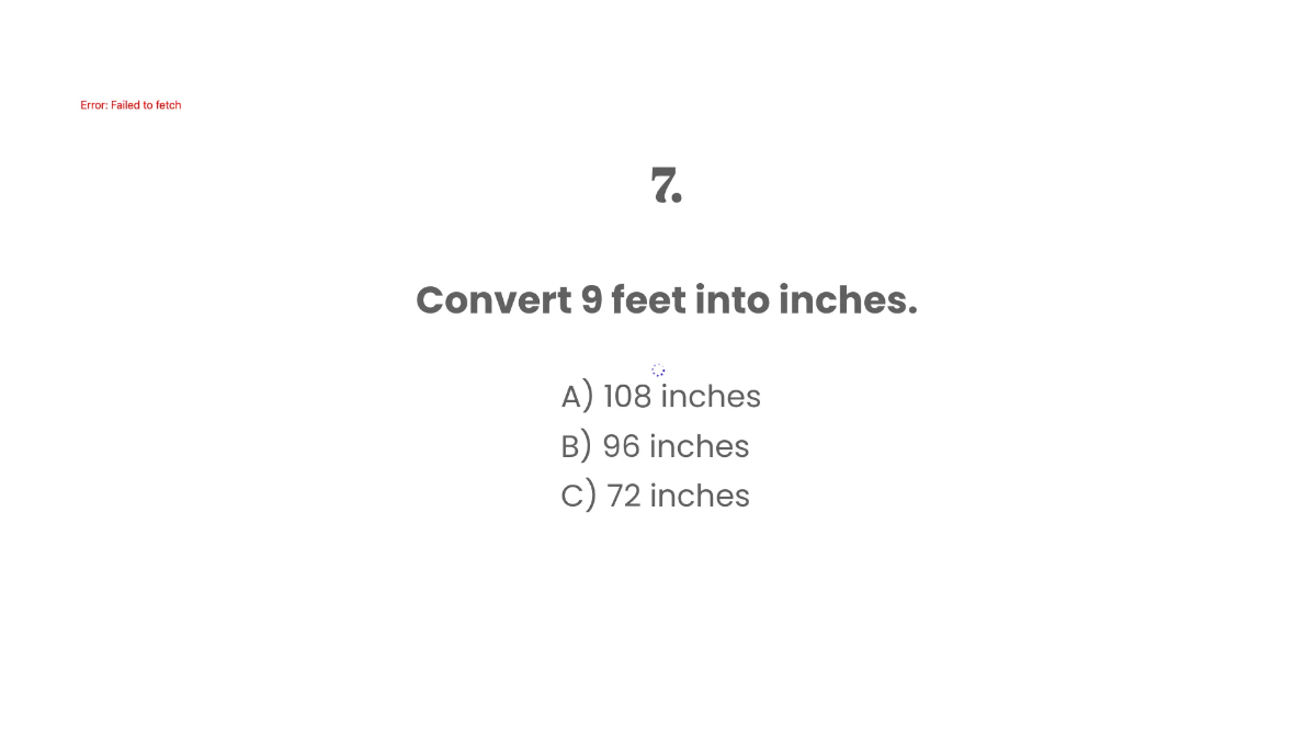 Free Customary Units of Distance Template to Edit Online