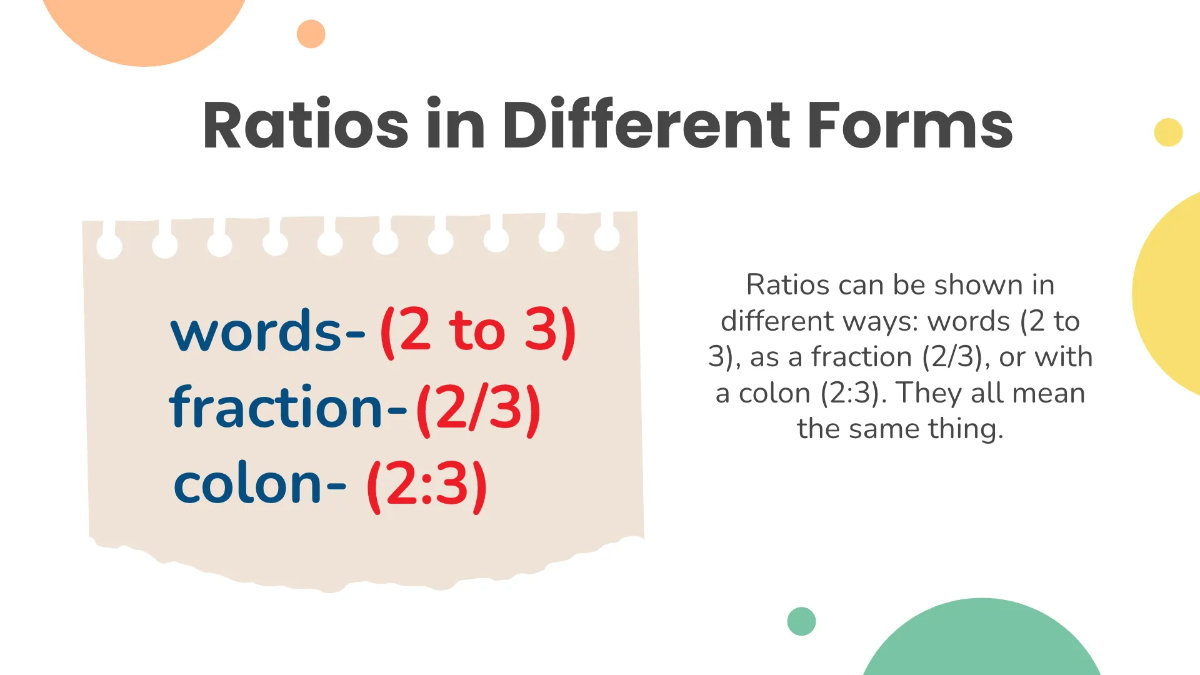Free Writing A Ratio Using A Fraction Template to Edit Online