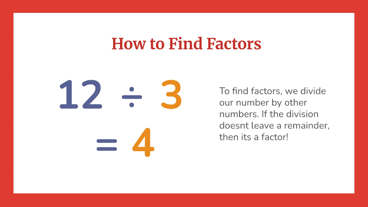 Free Finding the Greatest Common Factor (GCF) Template to Edit Online