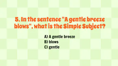Free Simple Subject and Simple Predicate to Edit Online