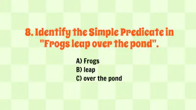 Free Simple Subject and Simple Predicate to Edit Online