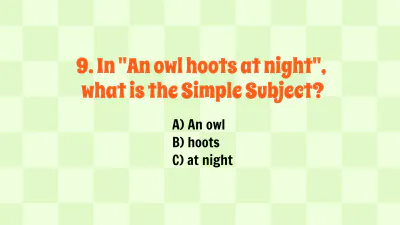 Free Simple Subject and Simple Predicate to Edit Online