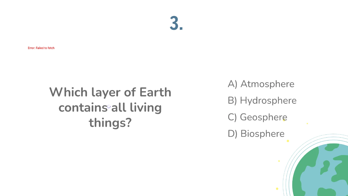 Free Geosphere, Biosphere, Hydrosphere, and Atmosphere Template to Edit Online