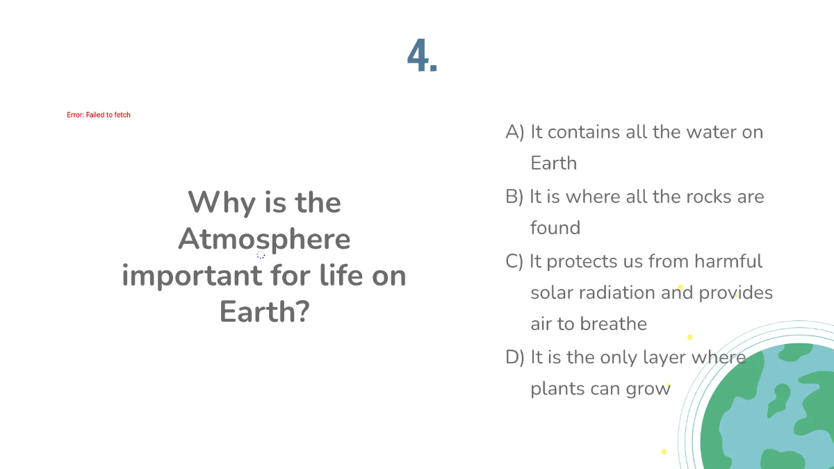 Free Geosphere, Biosphere, Hydrosphere, and Atmosphere Template to Edit Online