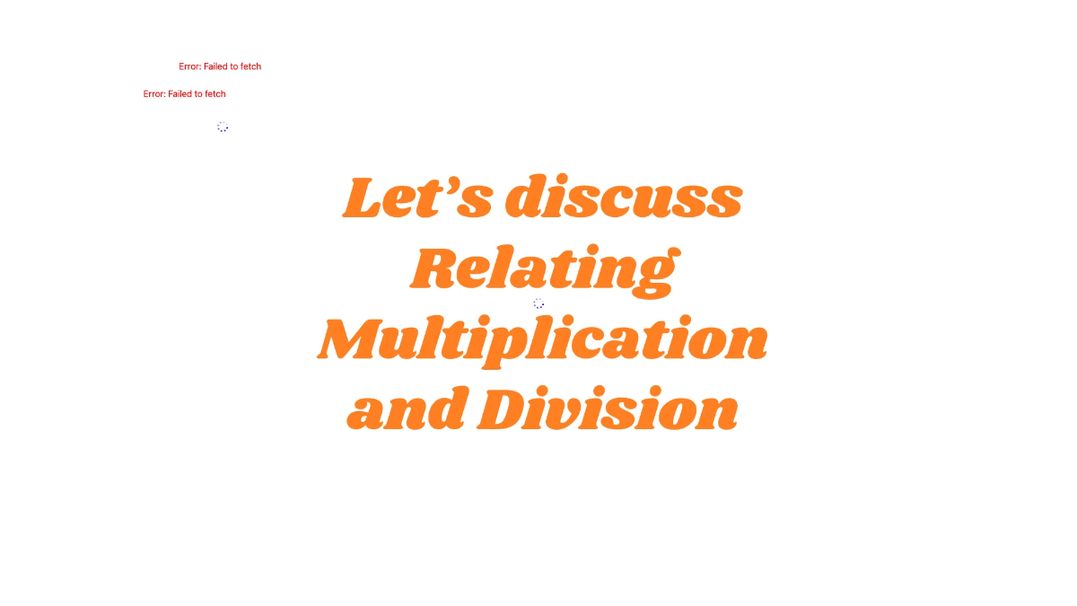 Free Relating Multiplication and Division Template to Edit Online