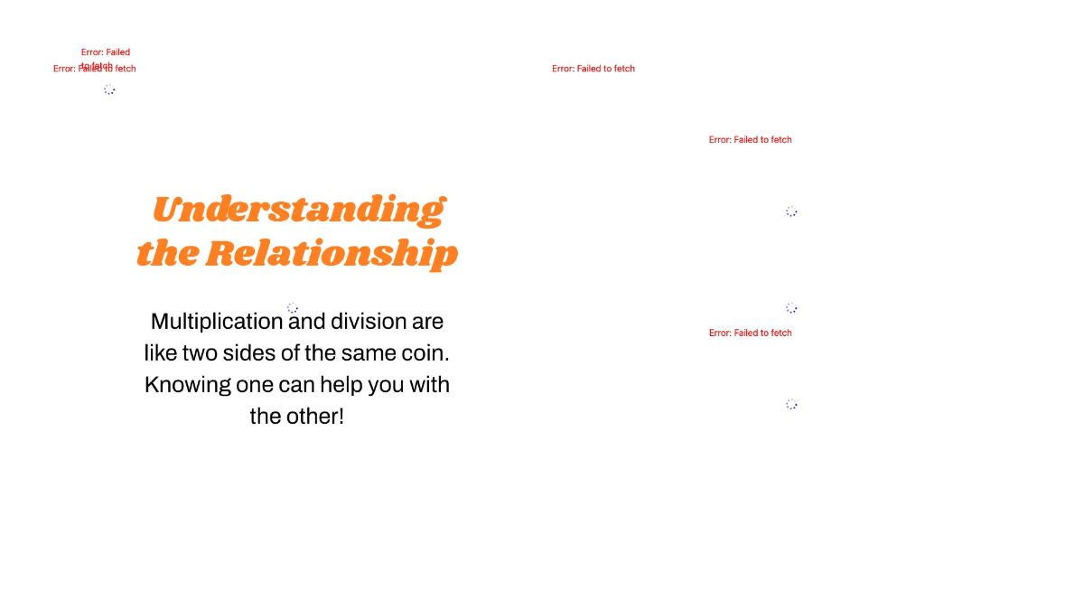 Free Relating Multiplication and Division Template to Edit Online