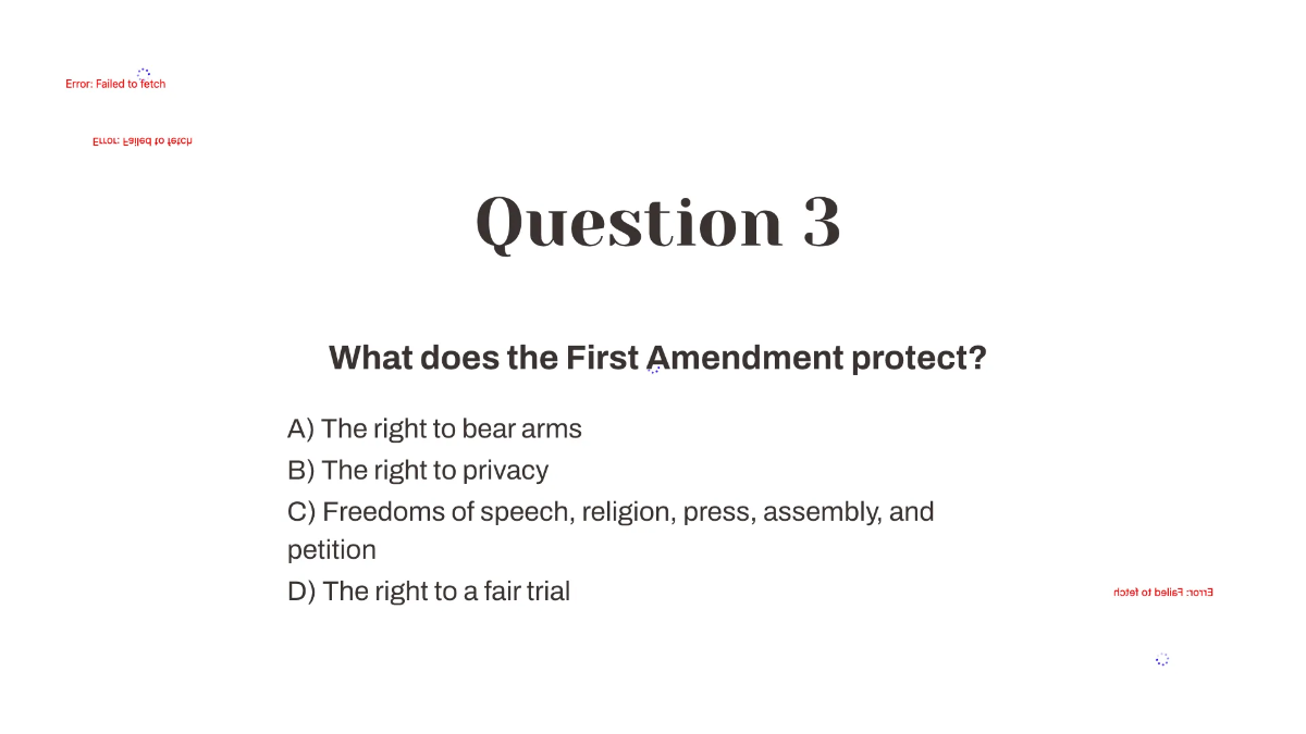Free The Constitution and Bill of Rights Template to Edit Online