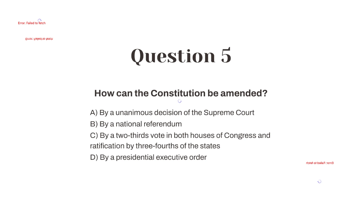 Free The Constitution and Bill of Rights Template to Edit Online