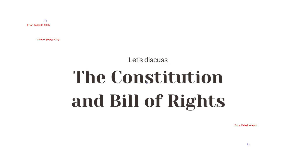 Free The Constitution and Bill of Rights Template to Edit Online