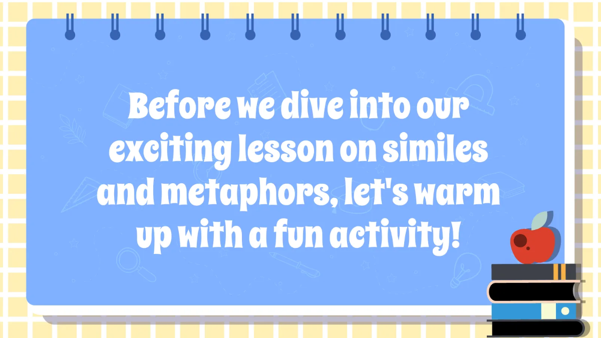 Free Identifying Similes and Metaphors Template to Edit Online