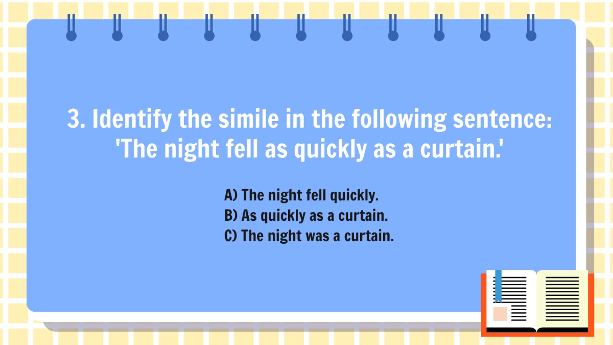 Free Identifying Similes and Metaphors Template to Edit Online