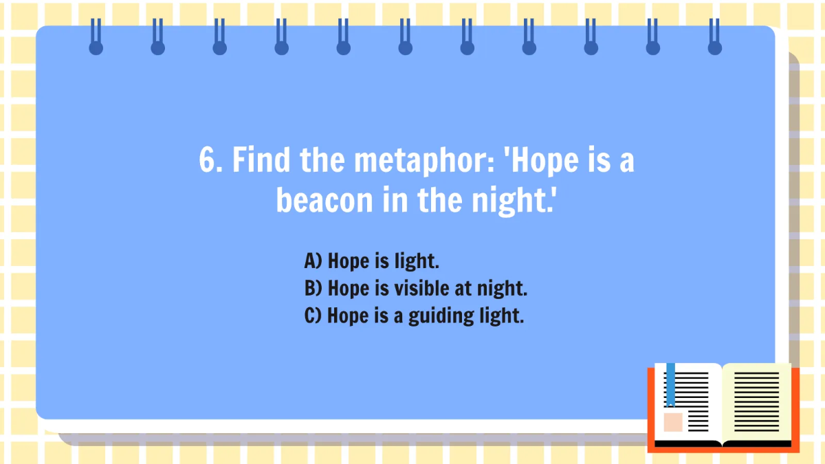 Free Identifying Similes and Metaphors Template to Edit Online