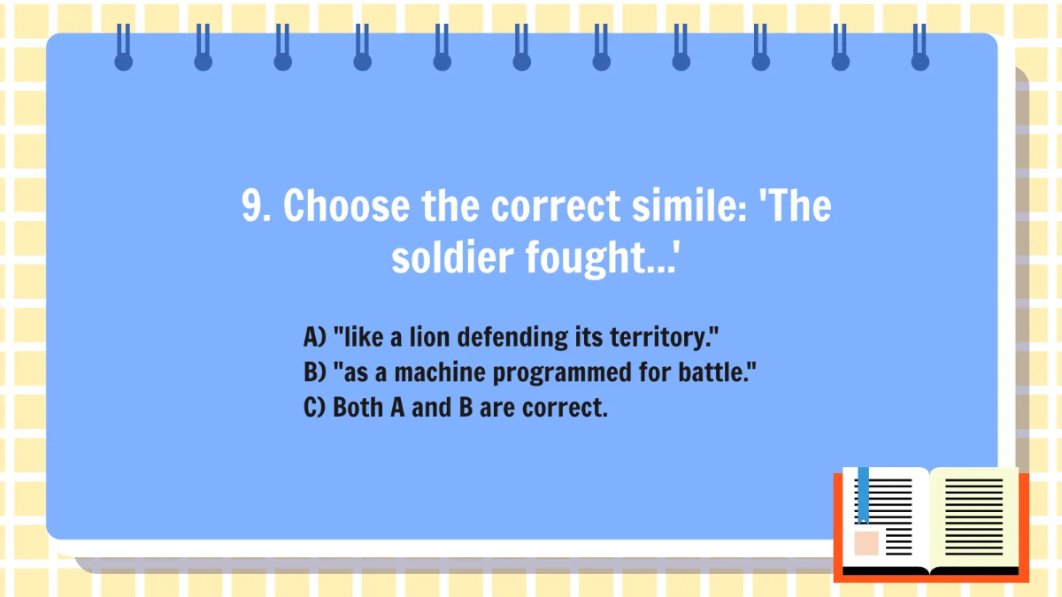 Free Identifying Similes and Metaphors Template to Edit Online