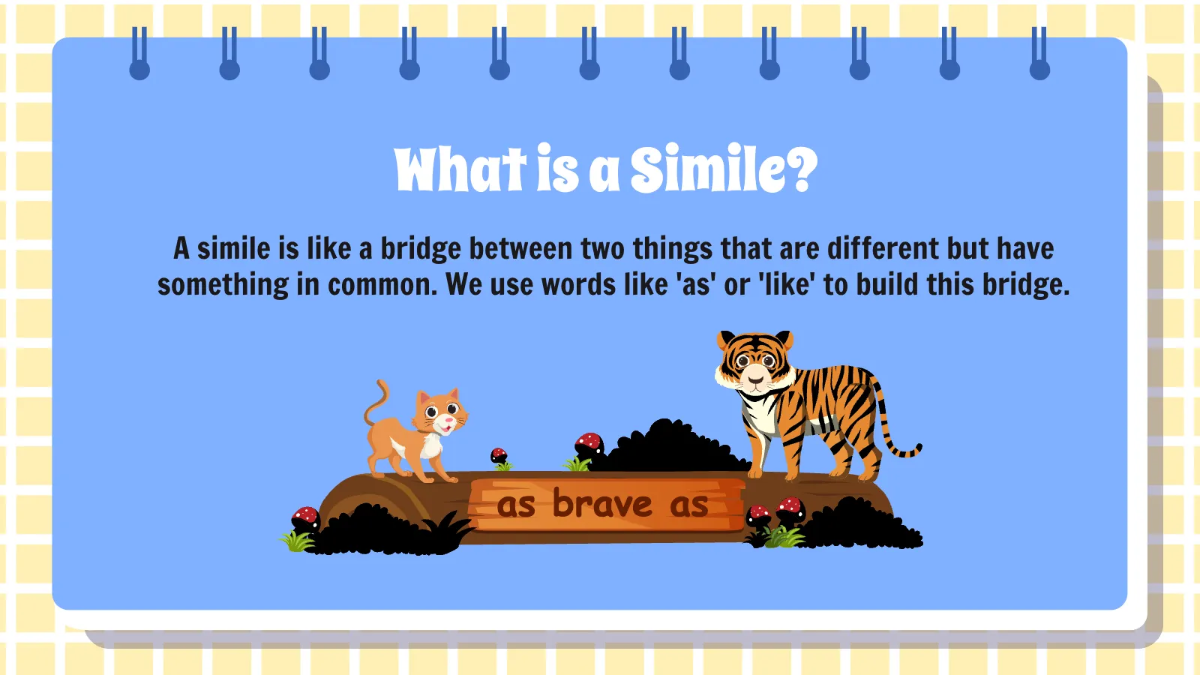 Free Identifying Similes and Metaphors Template to Edit Online