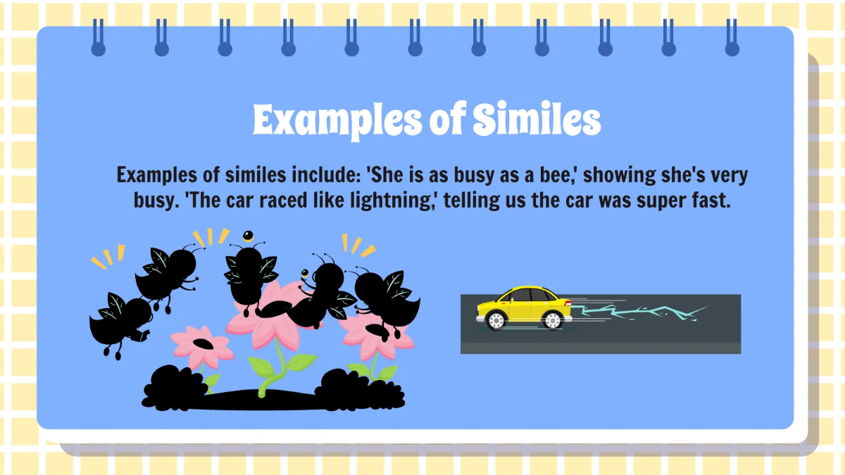 Free Identifying Similes and Metaphors Template to Edit Online