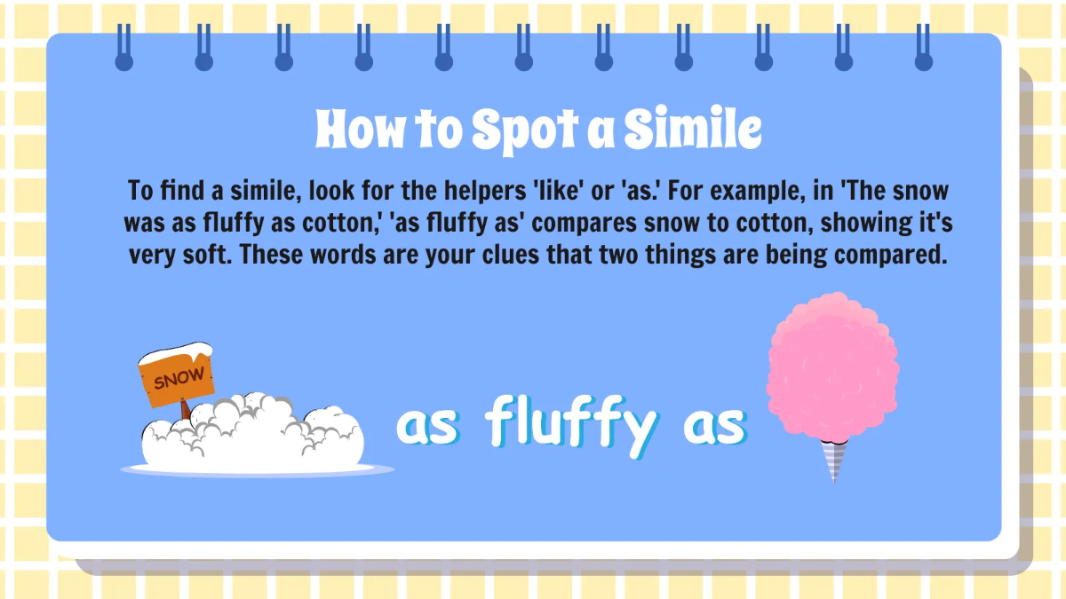 Free Identifying Similes and Metaphors Template to Edit Online