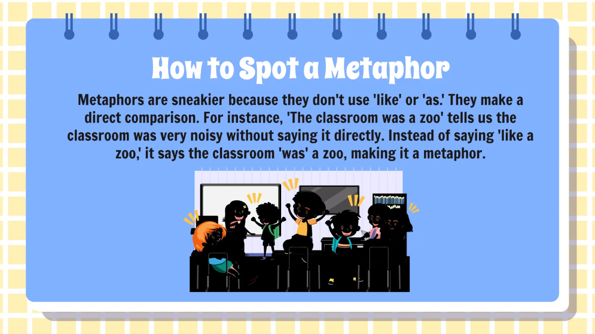Free Identifying Similes and Metaphors Template to Edit Online