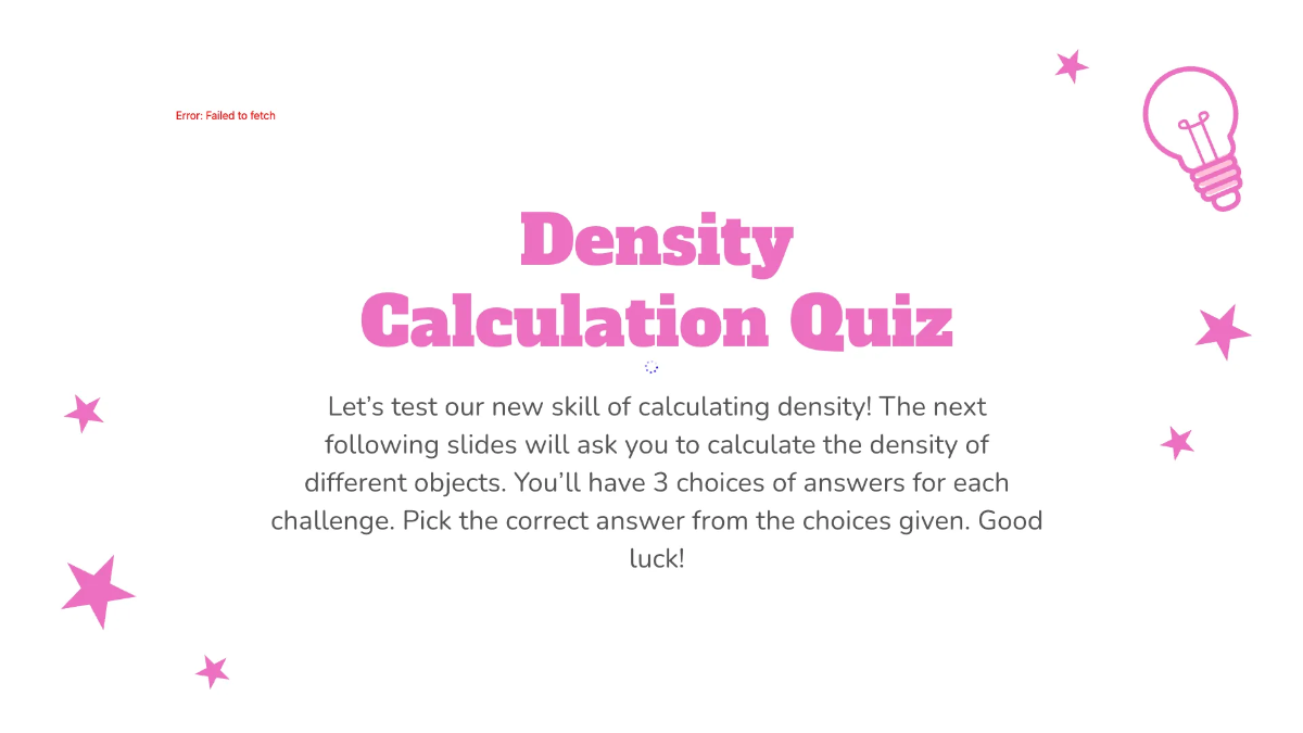 Free Calculate Density Template to Edit Online