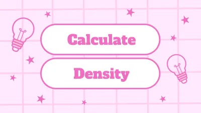 Free Calculate Density to Edit Online