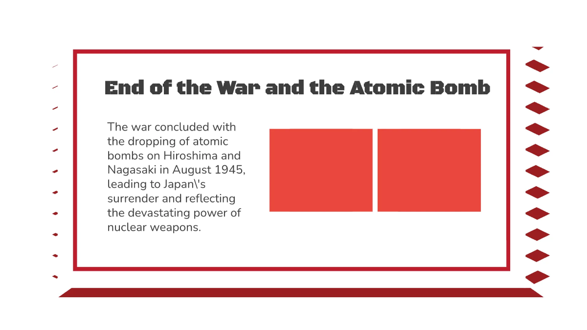 Free World War II Template to Edit Online