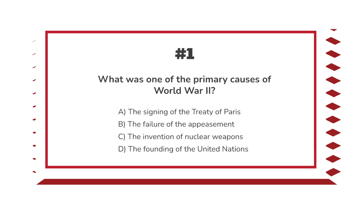 Free World War II Template to Edit Online