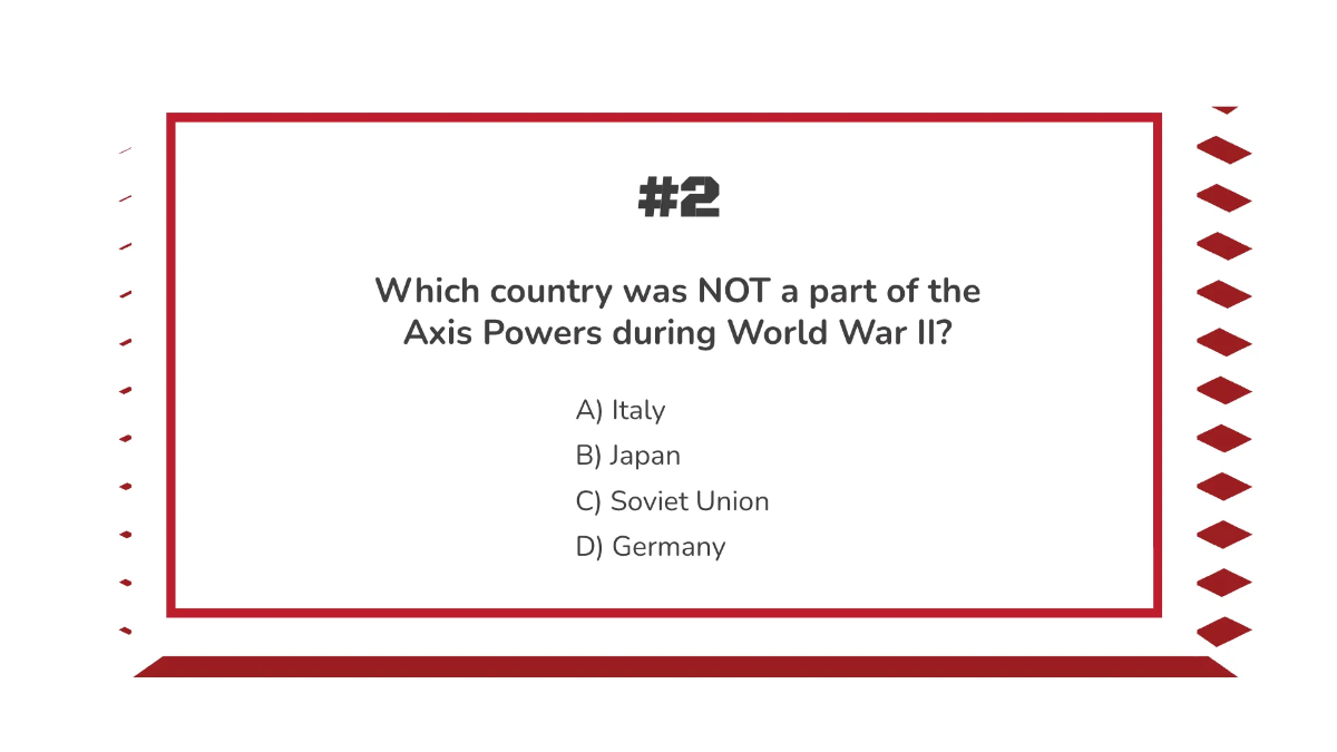 Free World War II Template to Edit Online