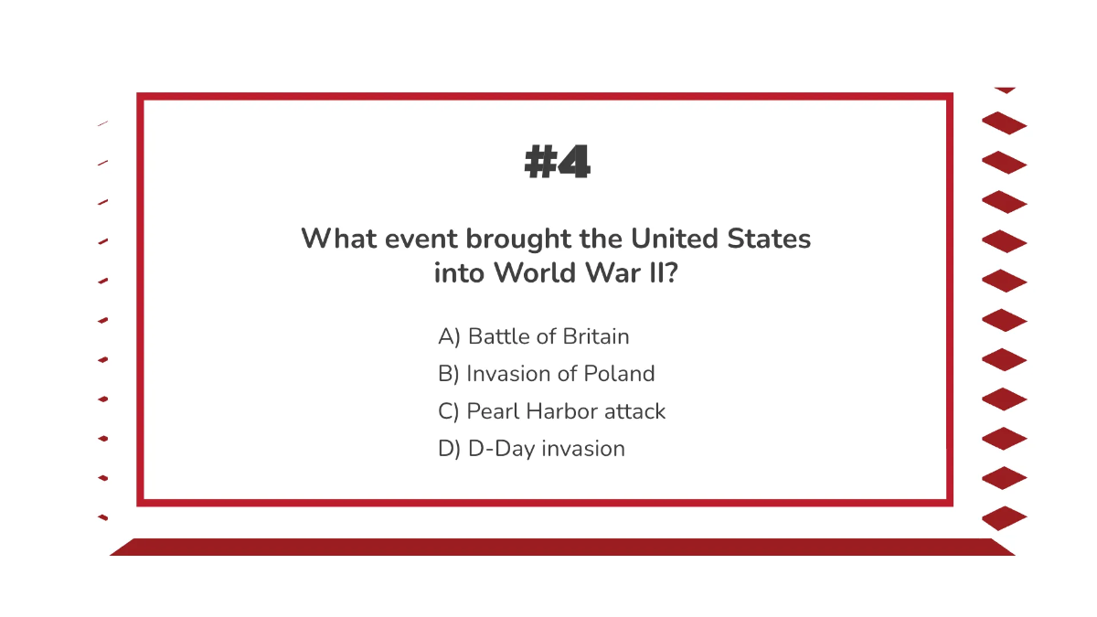 Free World War II Template to Edit Online
