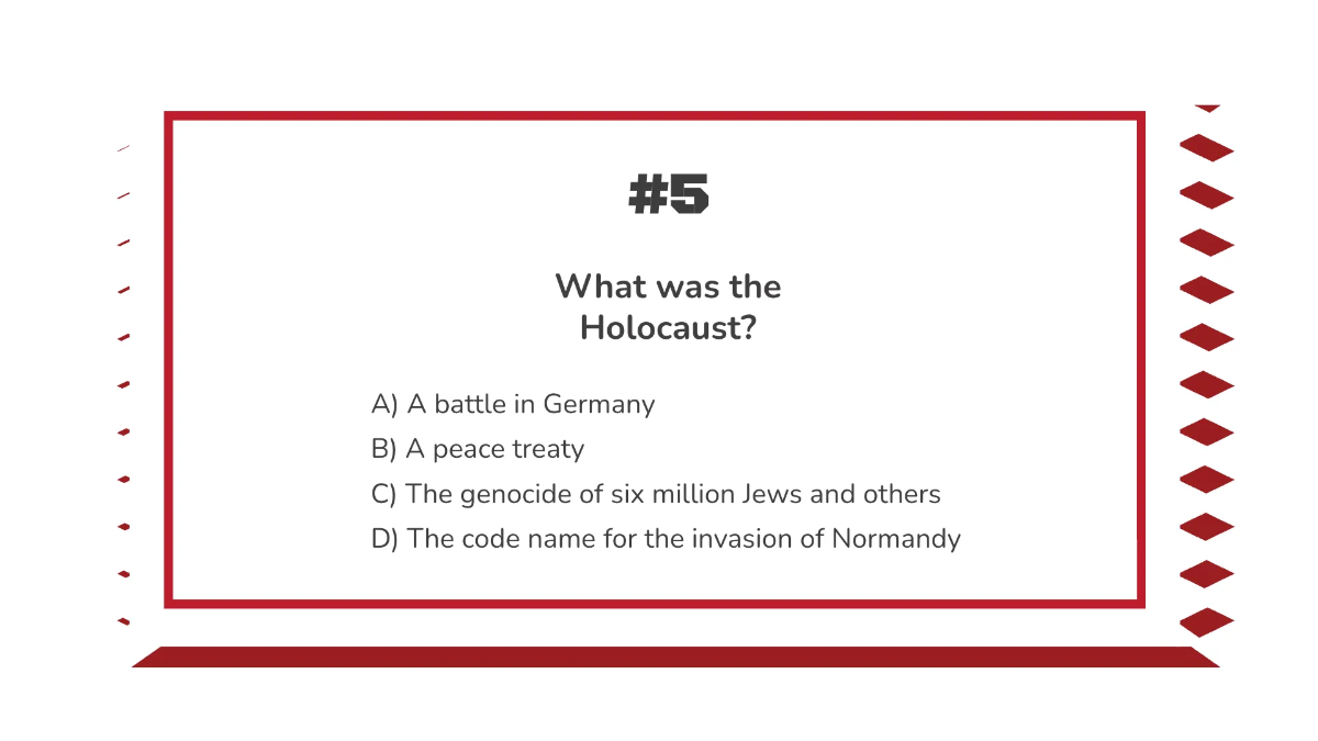 Free World War II Template to Edit Online