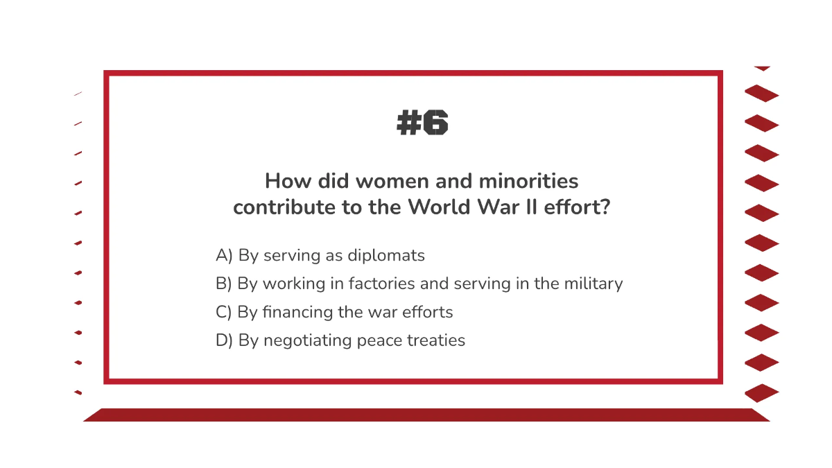 Free World War II Template to Edit Online