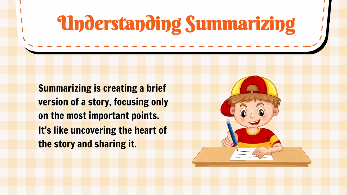 Free Summarizing A Story Template to Edit Online