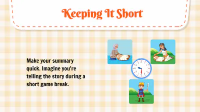 Free Summarizing A Story to Edit Online