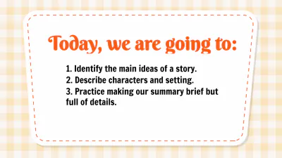 Free Summarizing A Story to Edit Online