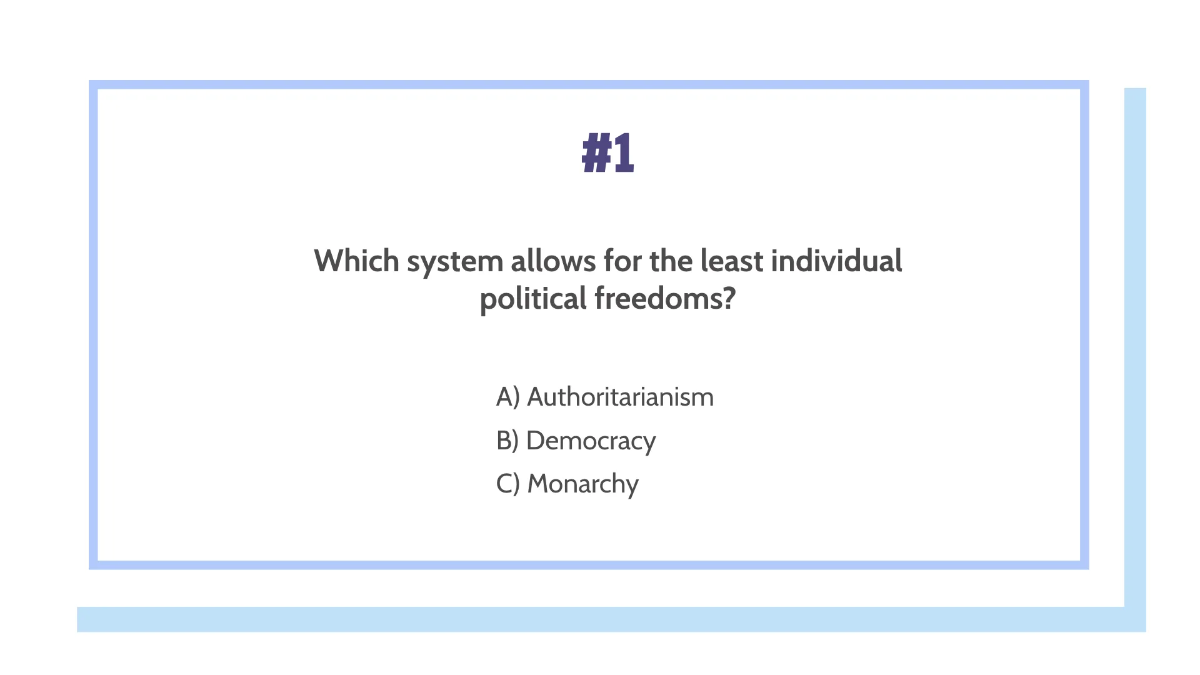 Free Comparative Political Systems Template to Edit Online