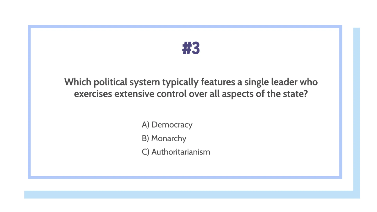Free Comparative Political Systems Template to Edit Online
